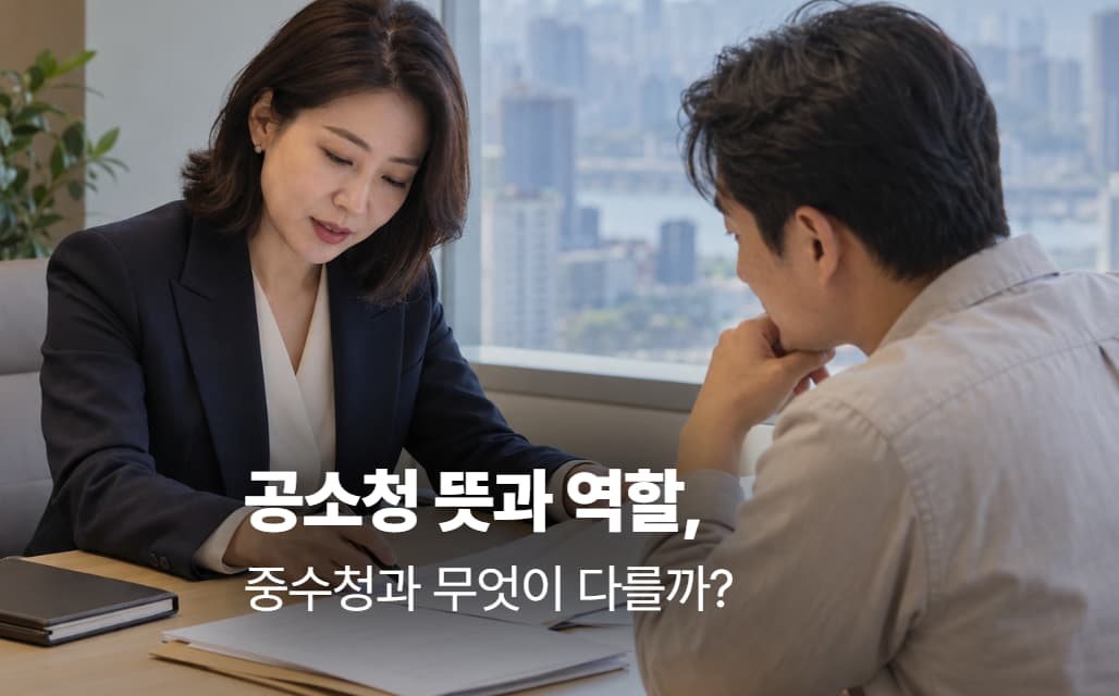 공소청 뜻과 역할, 중수청과 무엇이 다를까?